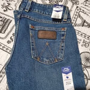 Wrangler rooted bootcut jeans